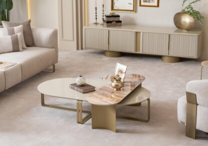Комплект журнальних столів Massimo 150 см та 130 см