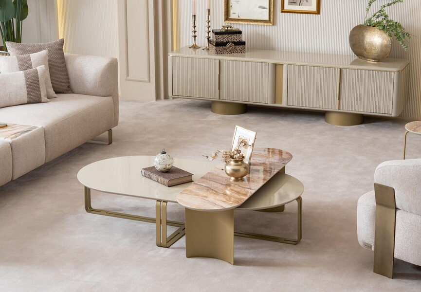 Комплект журнальних столів Massimo 150 см та 130 см